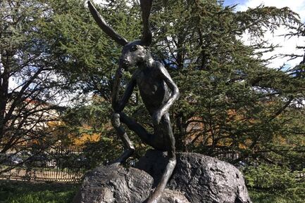 The National Gallery of Art Sculpture Garden is a fun place to take a stroll in DC. 